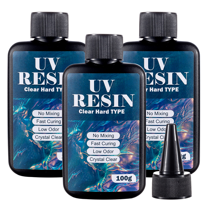 Resin Art Letters - เรซิ่น UV ชนิดแข็ง 100/200/300 กรัม ใสเหมือนคริสตัล