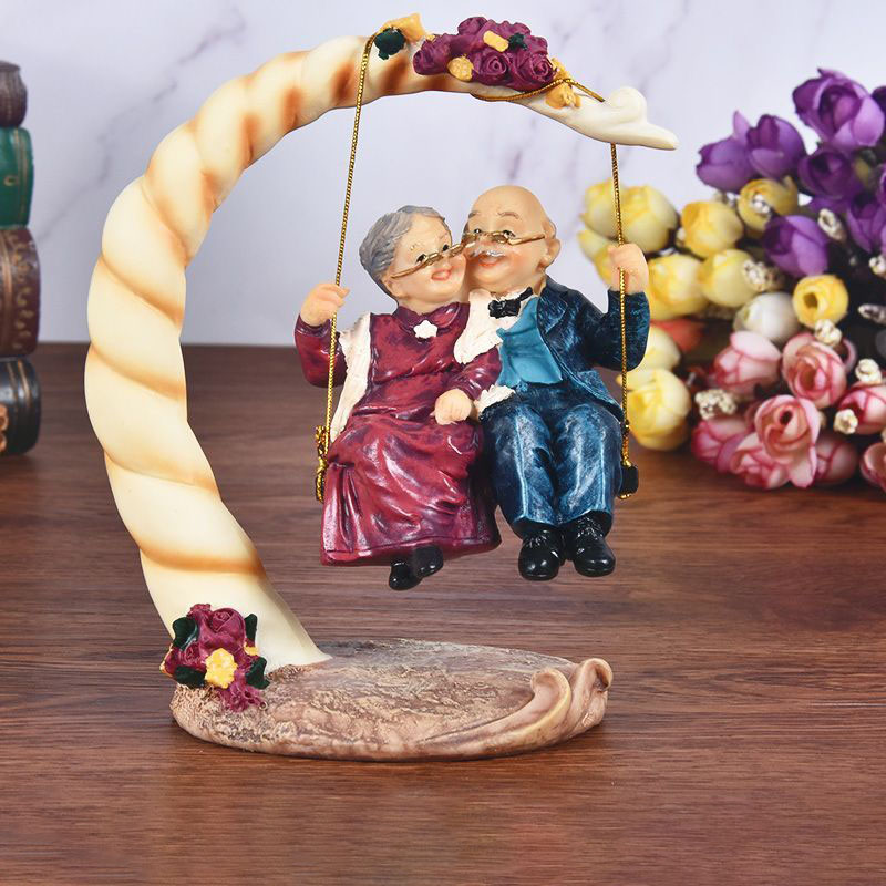Resin Art For Wedding Gift - รูปปั้นเรซิ่นคู่รักแบบจีนโบราณ ของตกแต่ง ของขวัญวันครบรอบแต่งงาน ของตกแต่งบ้าน ห้องนอน ของประดับตกแต่งโต๊ะทำงาน
