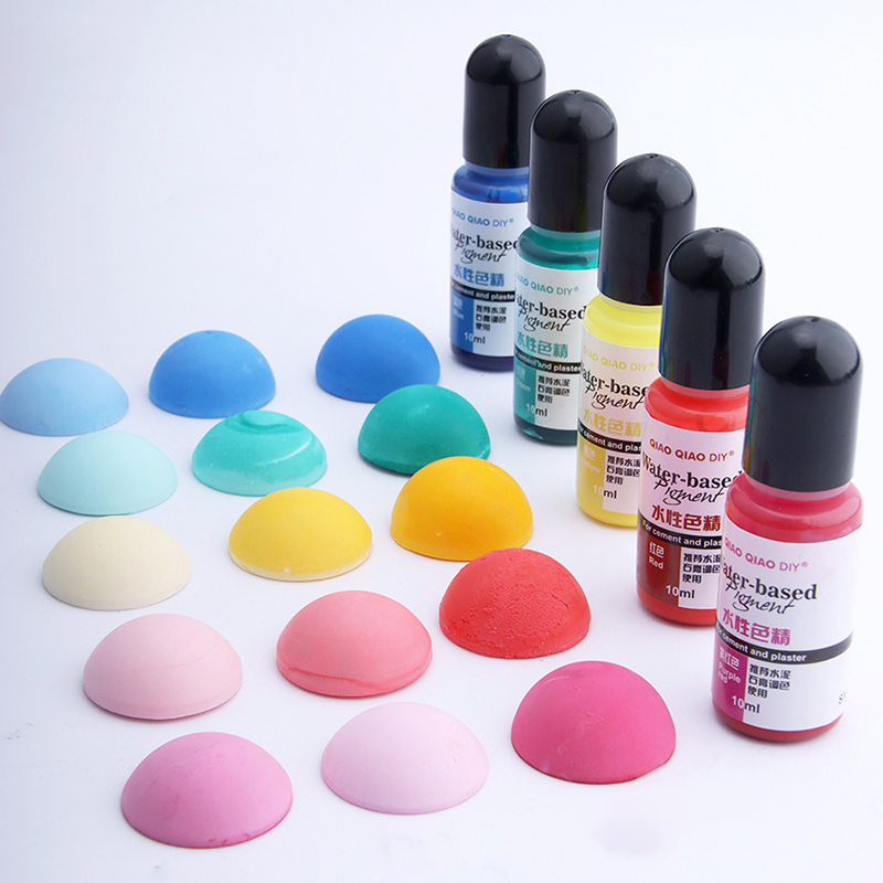 Resin Color Paste - 10ml ยิปซั่มซีเมนต์สี Planter Pigment ยิปซั่มผงสีเข้มข้นคอนกรีตซีเมนต์ปูนปลาสเตอร์แม่พิมพ์ตกแต่ง Handmade