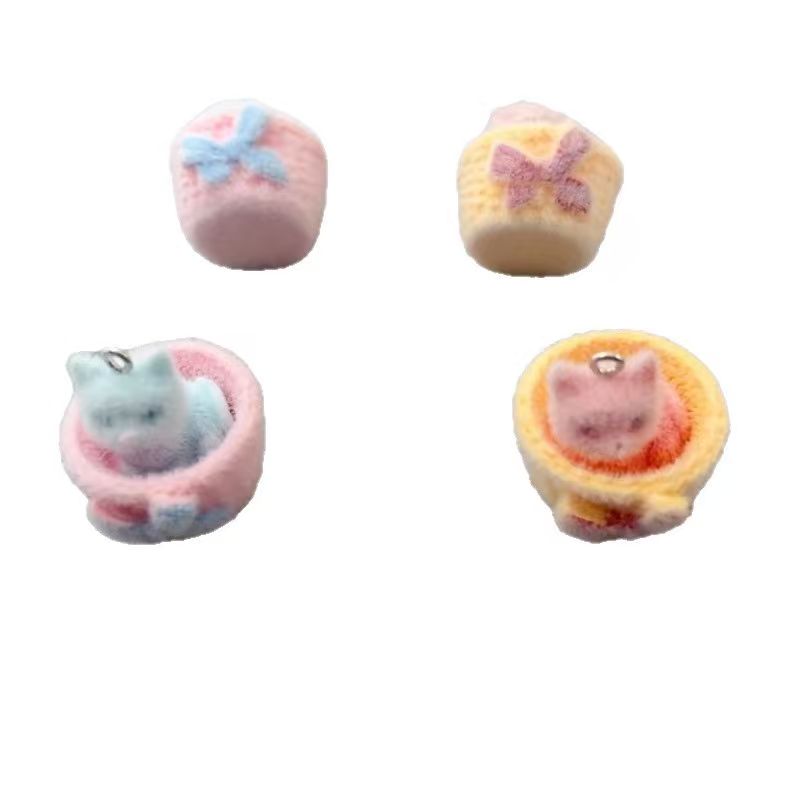 จี้แมวเรซิน 3D แบบนุ่ม 4 ชิ้น  - Resin Art Box บทวิจารณ์และราคา