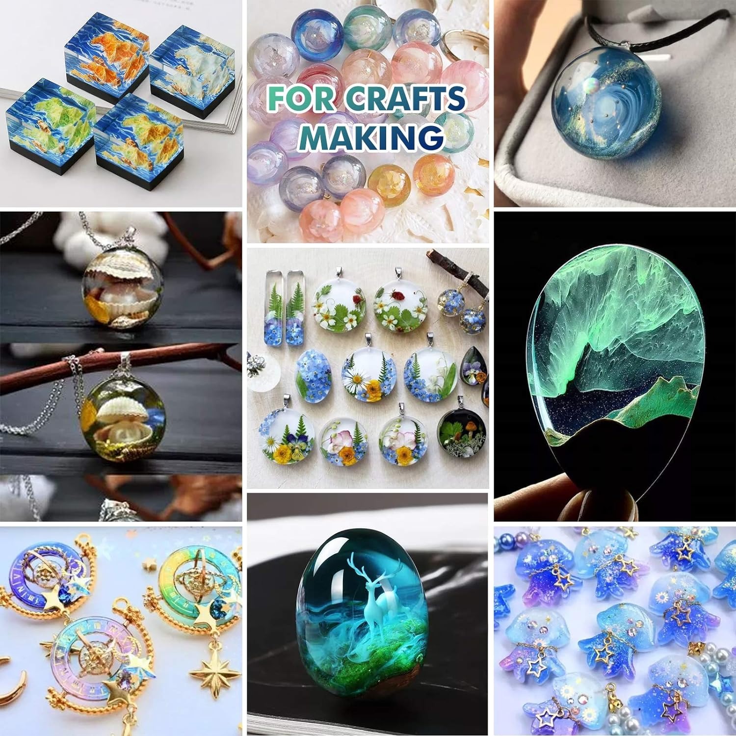 เรซินยูวี300ก. ใสแข็งอัปเกรดแล - Resin Art Letters บทวิจารณ์และราคา
