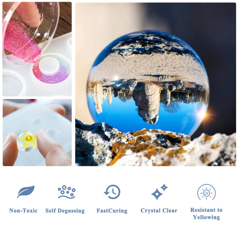 กาวเรซิ่น UV แข็ง 200 กรัม/250 - Resin Art Letters บทวิจารณ์และราคา