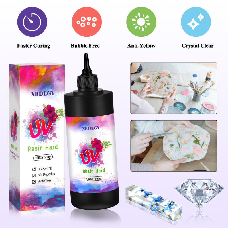 กาวเรซิ่น UV แข็ง 200 กรัม/250 - Resin Art Letters บทวิจารณ์และราคา