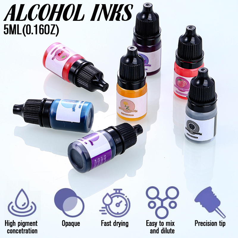 สีผสมเรซิ่นอีพ็อกซี่ 24 สีสดใส - Resin Color Paste บทวิจารณ์และราคา