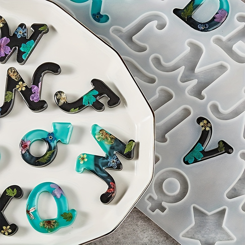 แม่พิมพ์เรซิ่นแบบหล่อรูปทรง A  - Resin Art Letters บทวิจารณ์และราคา