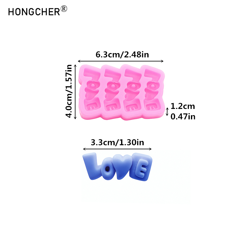 แม่พิมพ์ซิลิโคนรูปตัวอักษร LOV - Resin Art Letters บทวิจารณ์และราคา