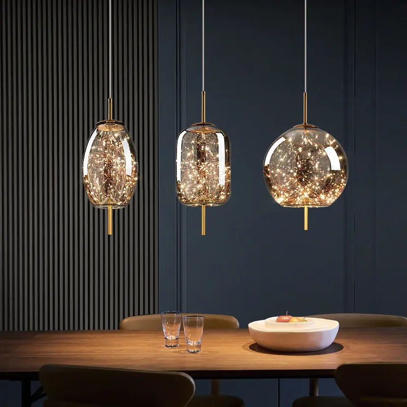 โคมไฟแขวนสไตล์นอร์ดิกสุดหรูหรา - Resin Art Dining Table บทวิจารณ์และราคา
