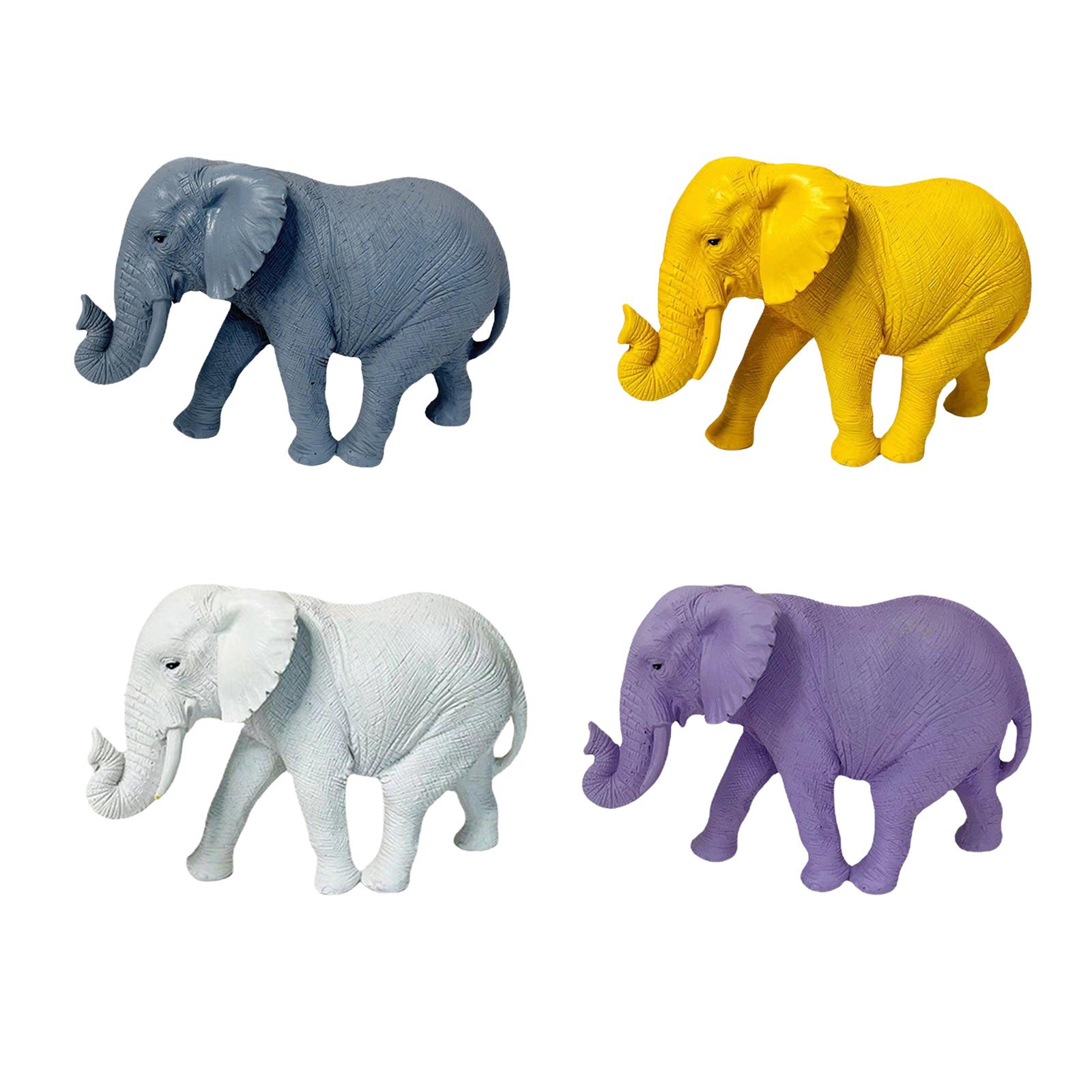 รูปปั้นช้างตกแต่งโต๊ะ งานศิลปะ - Resin Art Dining Table บทวิจารณ์และราคา