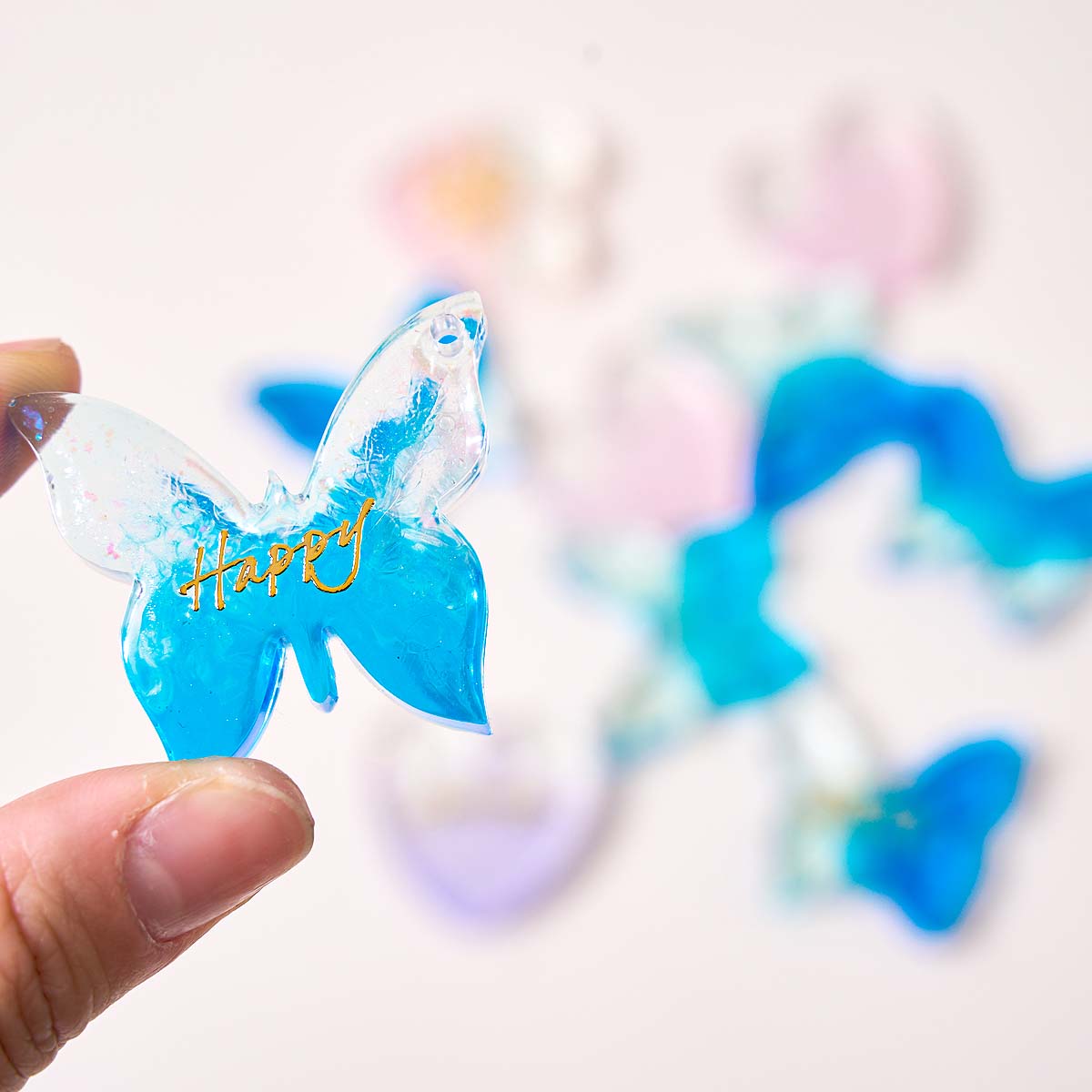 แม่พิมพ์ซิลิโคนรูปหัวใจผีเสื้อ - Resin Art Letters บทวิจารณ์และราคา