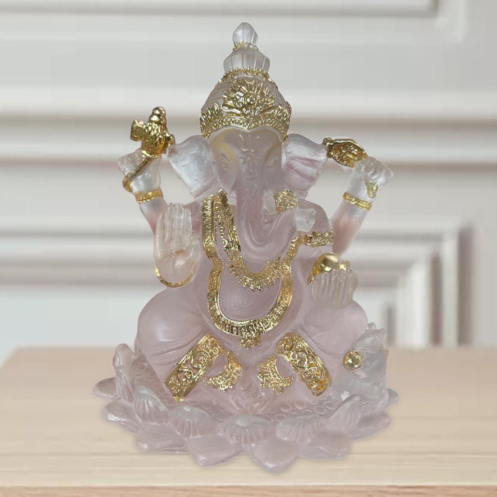 รูปปั้นพระพิฆเนศ งานศิลปะหัตถก - Resin Art India บทวิจารณ์และราคา