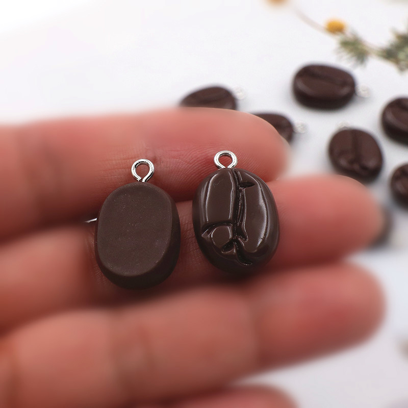 จี้เรซิ่นรูปเมล็ดกาแฟ 10 ชิ้น  - Resin Art Kits For Adults บทวิจารณ์และราคา