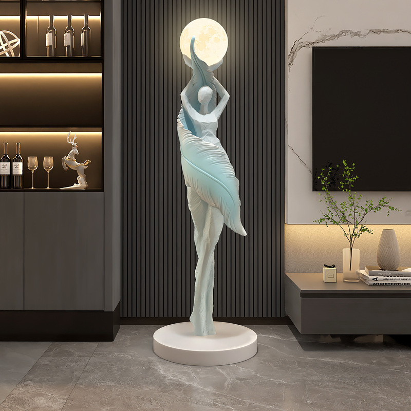 โคมไฟตั้งพื้นขนาดใหญ่ ของขวัญ  - Resin Art On Floor บทวิจารณ์และราคา