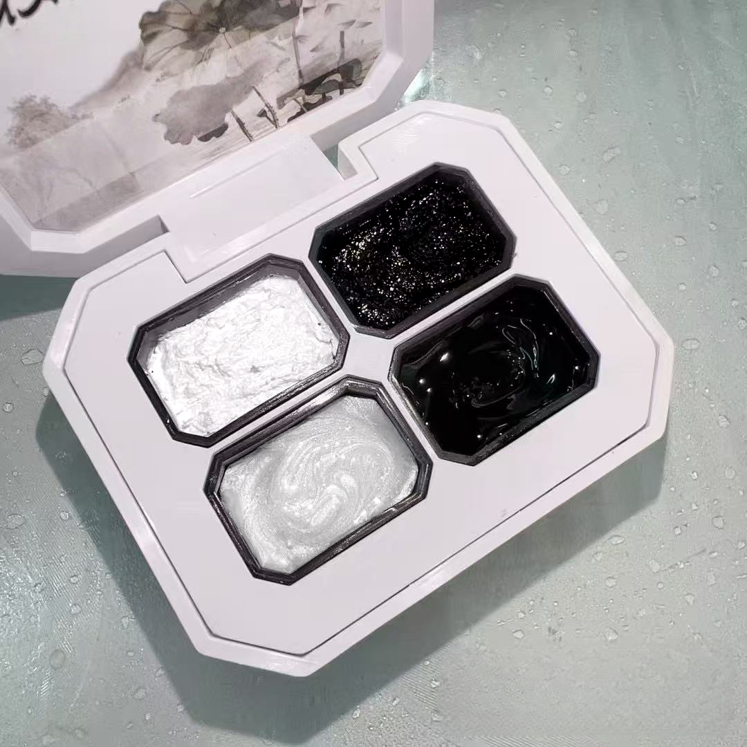 ยาทาเล็บเจล 4 สี ทาเล็บแบบพัทต - Resin Color Paste บทวิจารณ์และราคา