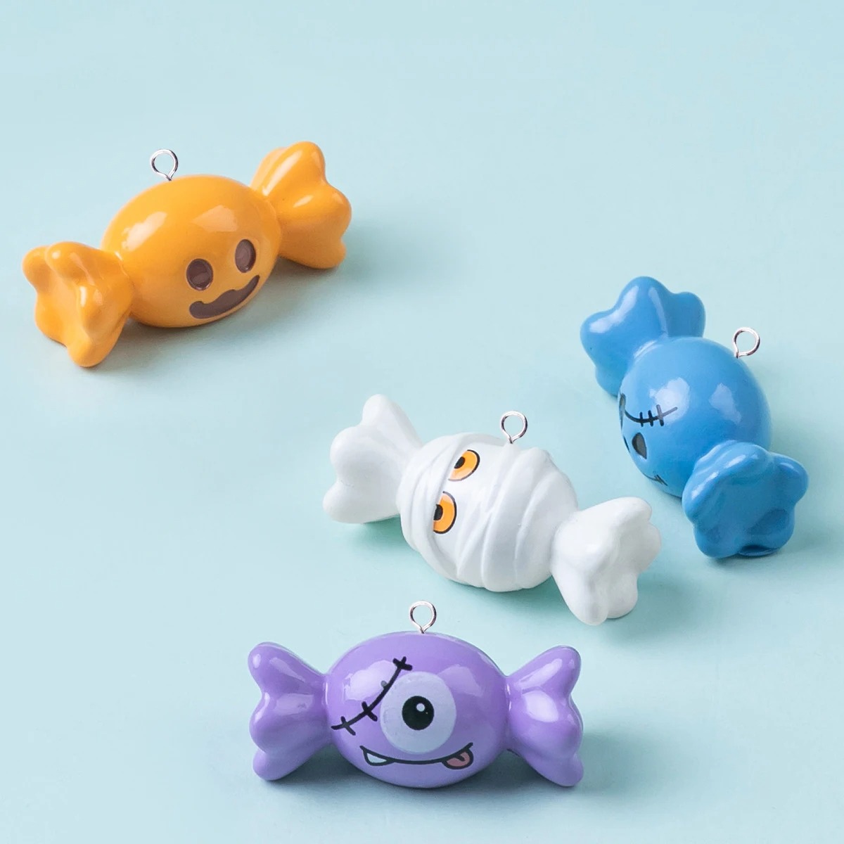 10 ชิ้น จี้เรซินรูปขนมฮาโลวีนส - Resin Art Box บทวิจารณ์และราคา