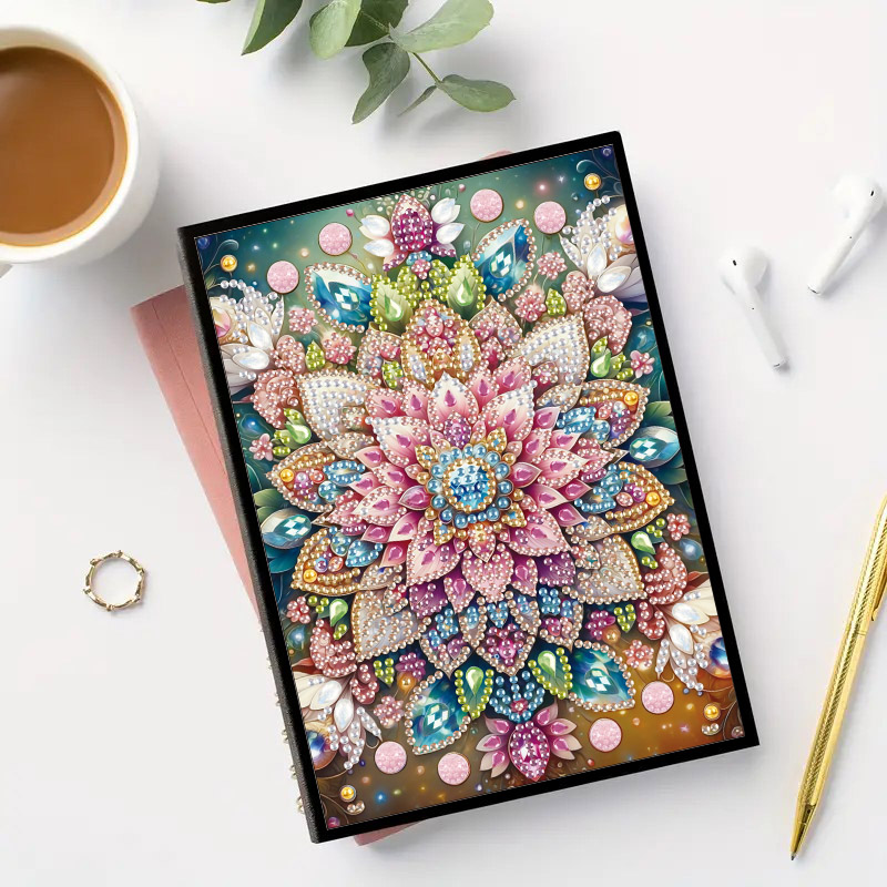 ชุดงานศิลปะเพชร DIY 1 ชุด, สมุ - Resin Art Flower บทวิจารณ์และราคา