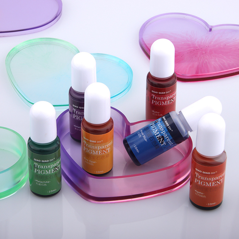 สีเรซิ่นใสสำหรับทำอัญมณี น้ำมั - Resin Color Paste บทวิจารณ์และราคา