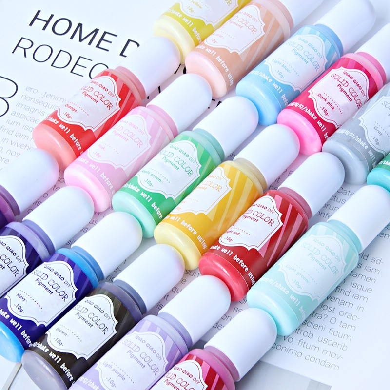 สีผสมเรซิ่นอีพ็อกซี่แบบน้ำ 18  - Resin Art Letters บทวิจารณ์และราคา