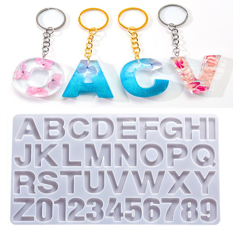 ตัวอักษรอีพ็อกซี่เรซินแม่พิมพ์ - Resin Art Letters บทวิจารณ์และราคา