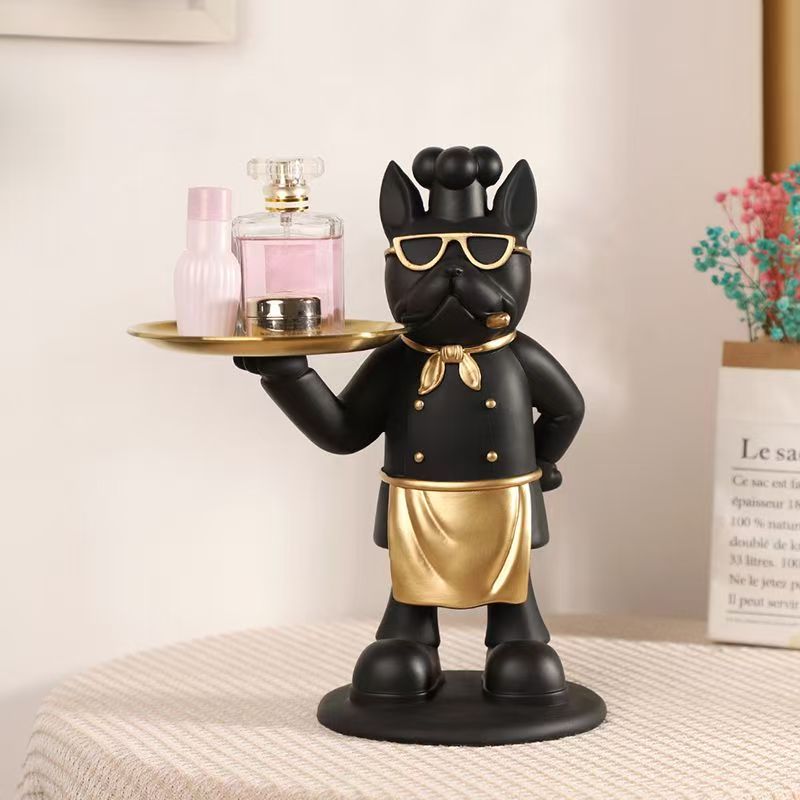 เรซิ่นโจรสลัด Chef รูปปั้นถาดร - Resin Art Dining Table บทวิจารณ์และราคา