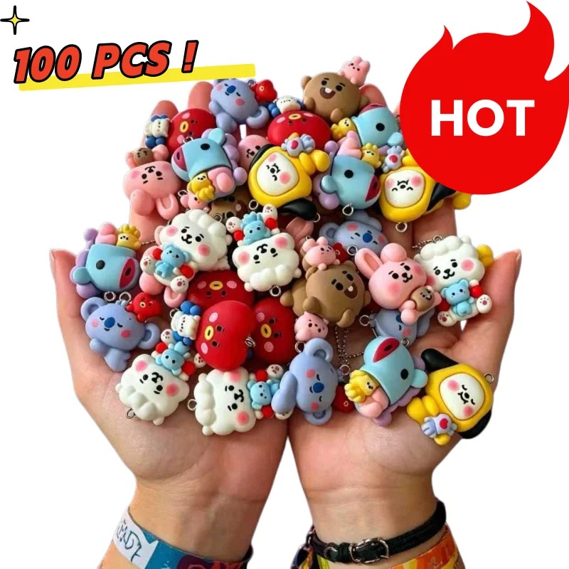 ชุด 7 ชิ้น BT21 ชาร์มการ์ตูนเร - Resin Art Box บทวิจารณ์และราคา