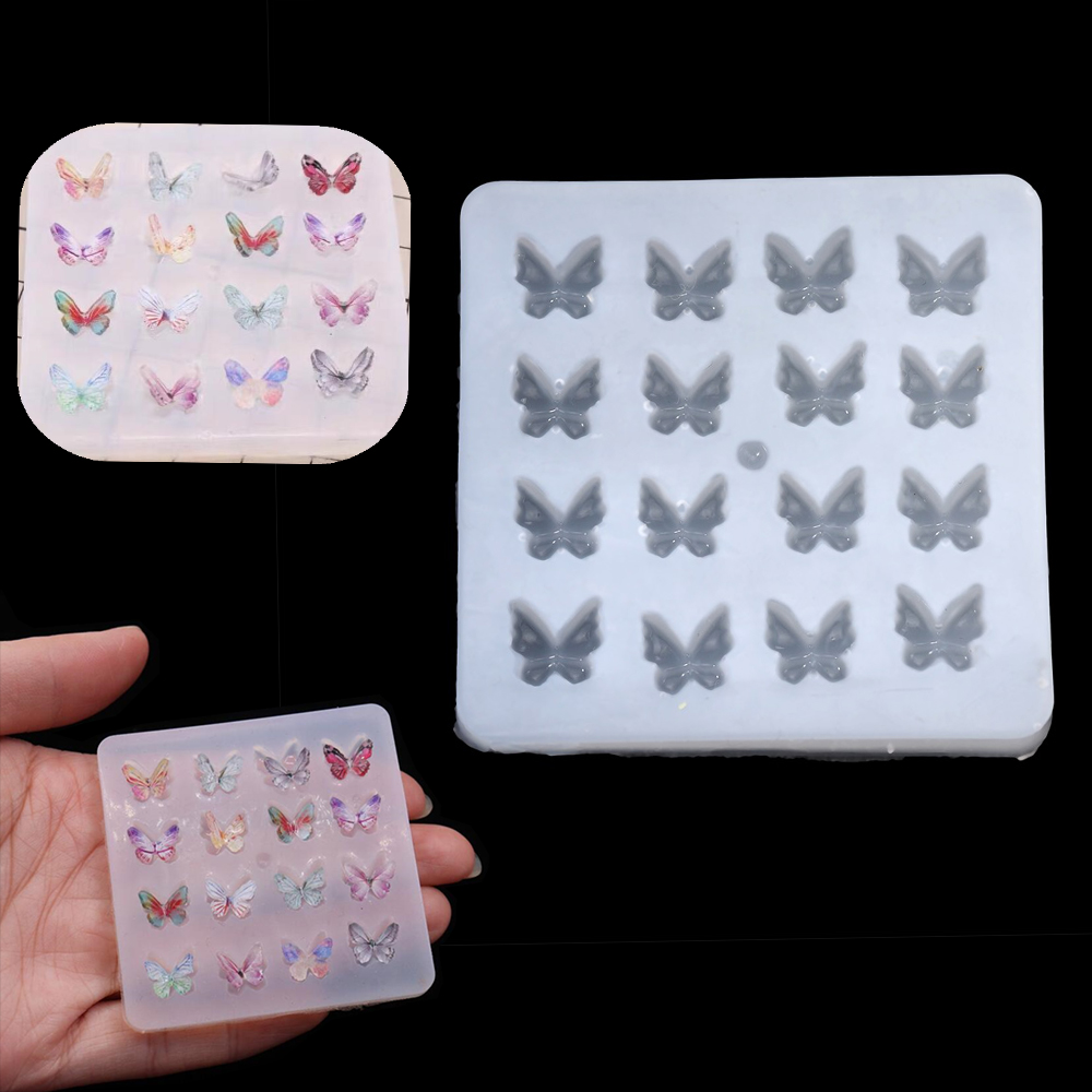 ผีเสื้อขนาดเล็กรูปร่างอีพ็อกซี - Resin Art Letters บทวิจารณ์และราคา
