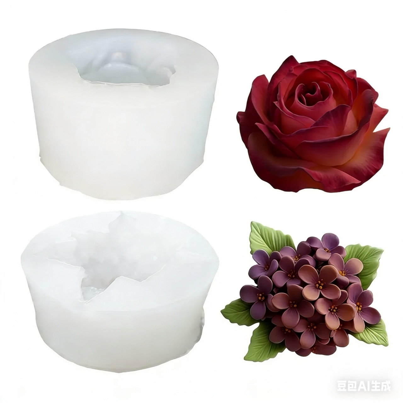 แม่พิมพ์ซิลิโคนรูปดอกไม้ 3 มิต - Resin Art For Wedding Gift บทวิจารณ์และราคา