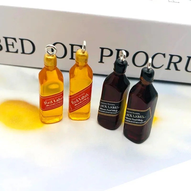 จี้เรซิ่นรูปขวดไวน์ขนาดเล็ก 10 - Resin Art Box บทวิจารณ์และราคา