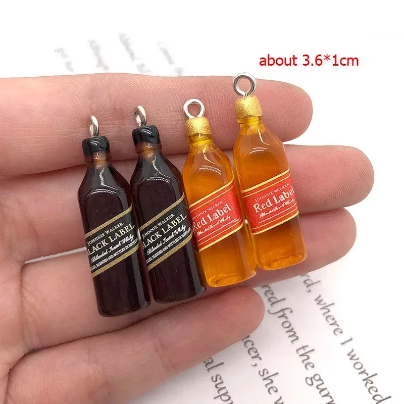 จี้เรซิ่นรูปขวดไวน์ขนาดเล็ก 10 - Resin Art Box บทวิจารณ์และราคา