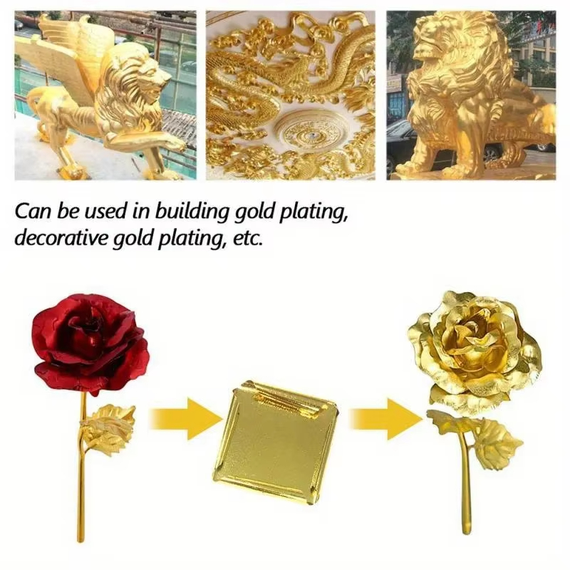 กระดาษฟอยล์ทองแดงสีทอง/เงิน/ทอ - Resin Art For Wedding Gift บทวิจารณ์และราคา