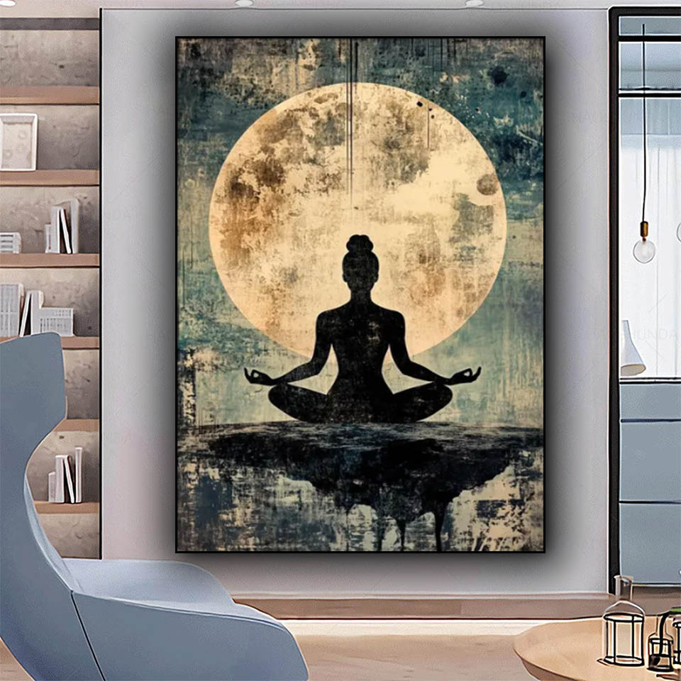 ผู้หญิงสมาธิ DIY เพชรภาพวาดใหม - Resin Art Studio บทวิจารณ์และราคา