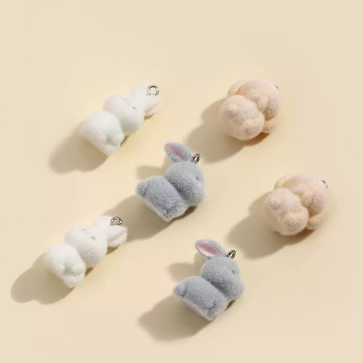 จี้เรซิ่นรูปกระต่ายน้อย 10 ชิ้ - Resin Art Box บทวิจารณ์และราคา