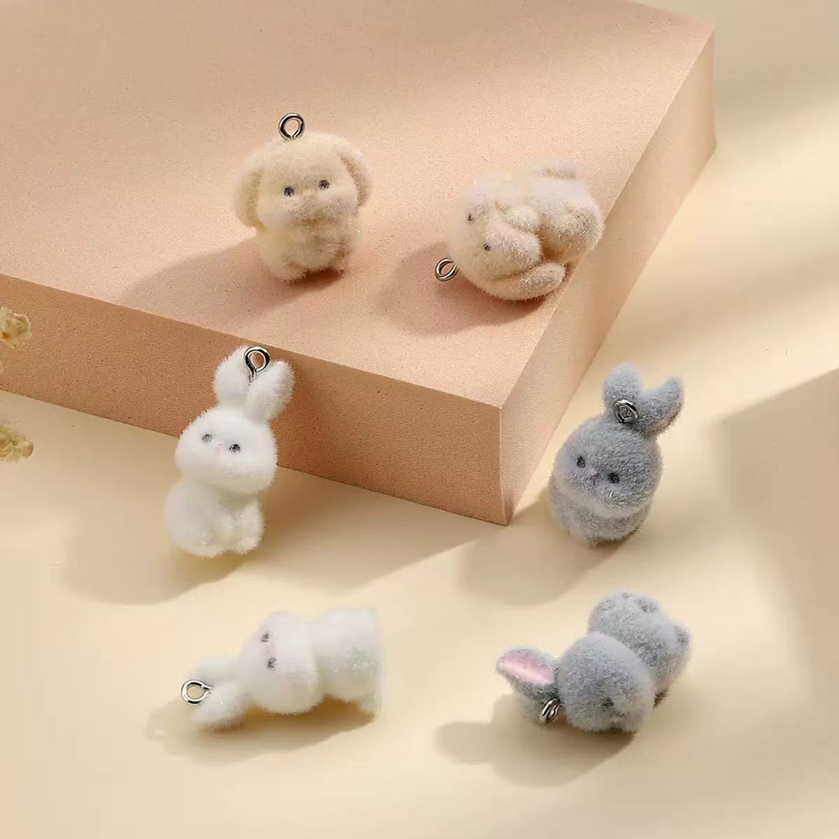 จี้เรซิ่นรูปกระต่ายน้อย 10 ชิ้ - Resin Art Box บทวิจารณ์และราคา