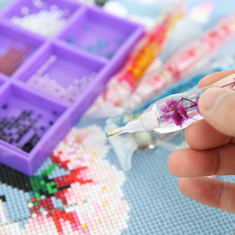 ชุดปากกาเพชรเรซิ่น 5 มิติ ลายด - Resin Art Flower บทวิจารณ์และราคา